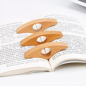 ที่คั่นหนังสือไม้ ที่วางหนังสือไม้ ทำมือ ของตกแต่งสำหรับคนรักการอ่าน ของขวัญสำหรับคนรักหนังสือ - Product Image 5