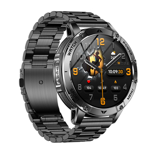 Montre connectée AK112 2026 avec fonction <span class=keywords><strong>d</strong></span>'appel, écran tactile HD de 1,7 pouces, IPX8, assistant vocal IA, plus de 100 modes sportifs, moniteur de fréquence cardiaque, pour hommes et femmes - Product Image 3