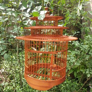 Pet House,ไม้ไผ่กรงนกทำด้วยมือเวียดนาม,นกกรง - Product Image 1
