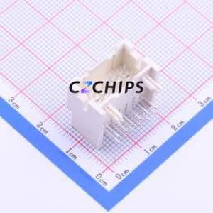 S12B-XADSS-N(LF)(SN) Wire-to-<b>Board</b> <b>Pin</b> Header Bent Lead Through Hole,P=2.5mm Connector 2x6P 2.5mm Right Angle Insert XAD - Product Image 1