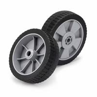 Roue pivotante silencieuse en PP de 6 pouces, sans trace, pour boîte à outils, fabriquée en Chine