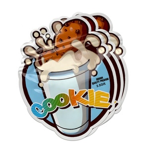 ถุง Mylar ไดคัท3.5กรัมสำหรับบรรจุขนมขนมรูปทรงพิเศษรีไซเคิลได้ - Product Image 4