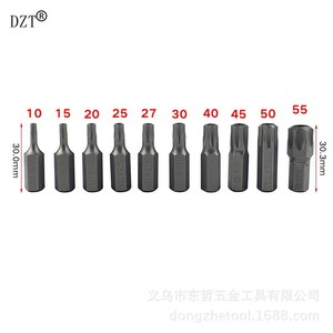 Dzt 34 Piece Socket Set 1/4 In Hex Drive <b>Torx</b> <b>Bits</b> For Mechanical Automotive Repair - Product Image 3
