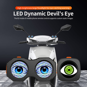 Nueva Luz Trasera LED para Bicicleta con Control por Aplicación KLNT, Material ABS, 82 Modos, para Bicicleta Eléctrica, Scooter, Motocicleta - Product Image 2