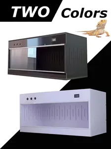 Terrario Verticale in PVC <span class=keywords><strong>per</strong></span> Rettili di Grandi Dimensioni, Contenitore Habitat <span class=keywords><strong>per</strong></span> Allevamento di Lucertole, Pitoni e Draghi Barbuti - Product Image 2