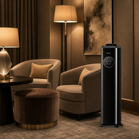 Diffuseur de parfum d'hôtel grande surface 5000 m³, machine aromatique commerciale sans eau sur pied, contrôle WiFi, en aluminium pour centre commercial