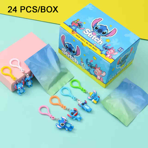 Porte-clés de poupée <span class=keywords><strong>Stitch</strong></span> en boîte mystère - Breloques de <span class=keywords><strong>sac</strong></span> <span class=keywords><strong>à</strong></span> <span class=keywords><strong>dos</strong></span> et modèles de bureau polyvalents, cadeaux parfaits pour les enfants et les adultes - Product Image 5