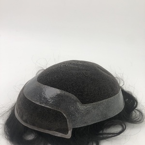 EMEDA 8x10 svizzero di pizzo Remy capelli umani sistema di sostituzione toupet per gli uomini - Product Image 5