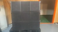 Haut-parleur professionnel double 12 \ "J8 Line Array de haute qualité conception à 3 voies avec meilleur effet impédance de coque en métal en bois 8ohm