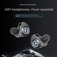 Casque filaire HiFi de type C avec crochet d'oreille, modèle privé, vente en gros, pour ordinateur, téléphone portable, jeu, microphone, câble réglable, S25