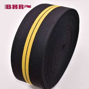 <span class=keywords><strong>Bande</strong></span> large <span class=keywords><strong>bande</strong></span> élastique haute élasticité de bonne qualité élastique plat produit en usine - Product Image 4