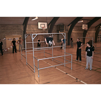 Équipement de parkour Halin pour une utilisation en intérieur et en extérieur, couleur/taille/design personnalisable, construction durable en bois et en acier