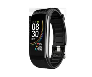 Nanway N C6S智能手表男士女士为Android IOS手机防水心率跟踪器血压氧气运动智能手表
