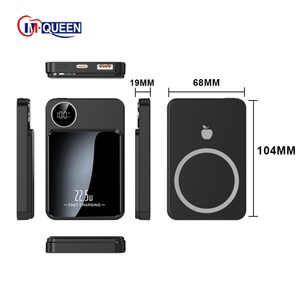 PD 22.5W Portable <b>Wireless</b> Charger 10000mAh Power Bank with 5000mAh Type C Phone Charging Magnetic <b>Wireless</b> 20W Output Power - Product Image 3