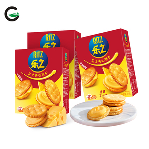 Hàn Quốc rittzs Cookie pho mát bánh sandwich bánh quy 3 hương vị của bánh sandwich Cookie - Product Image 4