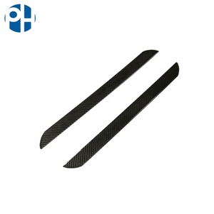 Plaque <span class=keywords><strong>de</strong></span> protection <span class=keywords><strong>de</strong></span> <span class=keywords><strong>seuil</strong></span> <span class=keywords><strong>de</strong></span> <span class=keywords><strong>porte</strong></span> en fibre <span class=keywords><strong>de</strong></span> carbone PVC noire PH Car, universelle, installation par ruban adhésif - Product Image 3