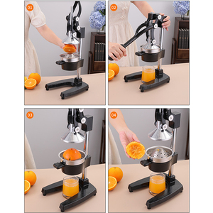<span class=keywords><strong>Presse</strong></span>-agrumes manuelle professionnelle en fonte, acier inoxydable et aluminium pour fruits et citrons – Offre spéciale - Product Image 4