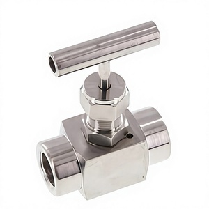 Válvula de Aguja Manual de Alta Presión de 3/4'' (Taiwán), 6000psi, Acero Inoxidable SS316/SS339L, Extremo Roscado, -20°C~200°C, OEM/ODM - Product Image 1