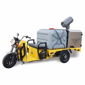 Camion de nettoyage électrique à trois roues haute pression 24V pour l'entretien municipal, pistolet à eau pour le lavage des sols, nouvelle énergie - Product Image 1