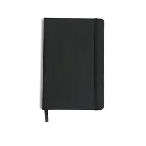 Custom Logo Leather Notebook PU Libretas Elastic Band A5 Diary Notebook