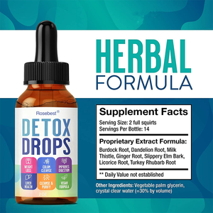 Suplemento Líquido Natural de Ervas para Perda de Peso, Limpeza do Cólon e Desintoxicação do Fígado, Marca Privada OEM para Saúde Digestiva - Product Image 6