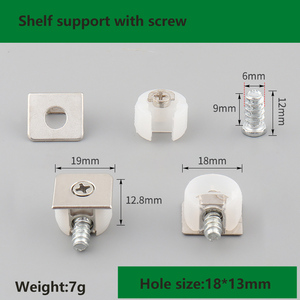 가구 수납장 선반 고정 지지대 다보 나사 연결 부속품 - Product Image 5