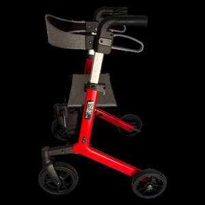 รถช่วยเดินแบบพับได้ He Lao Walker Rollator H1 ล้อ 8 นิ้ว น้ำหนักเบา สำหรับผู้สูงอายุ ใช้ได้ทั้งในบ้านและนอกบ้าน - Product Image 3