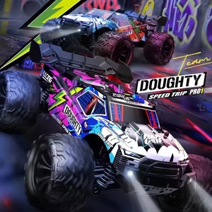 1/16 4WD Big Wheel RC Pick-up Truck 2.4GHz 40KM/H Afstandsbediening Hoge Snelheid Klimwagen Kinderen 4x4 Buggy - Product Image 6