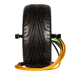 Motor de buje BLDC de alto rendimiento personalizable para motocicleta, para neumático súper ancho de 14 pulgadas-7.5, con buje de llanta desnuda para neumático súper ancho de 14 pulgadas-7.5 - Product Image 4
