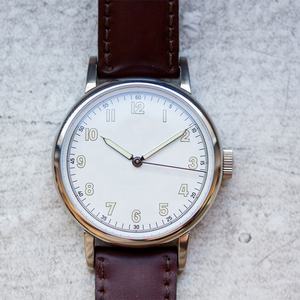 นาฬิกาข้อมือผู้ชายอัตโนมัติ Luxury <span class=keywords><strong>Seagull</strong></span> <span class=keywords><strong>1963</strong></span> สแตนเลสสตีล สายหนัง หน้าปัดแบบกำหนดเอง กันน้ำ 5ATM พร้อมฟังก์ชันวันที่อัตโนมัติ HAIOU - Product Image 2