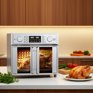 Horno Tostador y Freidora de Aire Combinados de 27.5Qt, Acero Inoxidable, Control Digital, para Encimera, 14 Ajustes Preestablecidos, Calentamiento de 1800W - Product Image 2