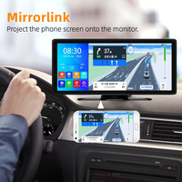 10.36 pouces 4CH Full HD 1080P AHD boucle enregistreur vidéo voiture écran tactile 4 canaux MP5 Mobile DVR boîte noire pour véhicule camion RV