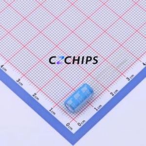 ตัวเก็บประจุแบบซุปเปอร์คาปาซิเตอร์ FH2R7L105M-N0612 แบบ Through hole (THT), ระยะขา P=2.5 มม. ความจุ 1F 20% แรงดัน 2.7V อายุการใช้งาน 1000 ชั่วโมงที่อุณหภูมิ 70 องศา - Product Image 1