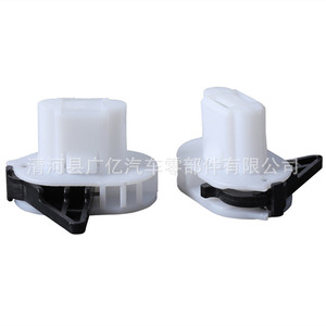 Rear Seat Fixing <b>Clips</b> XW4354101C24BA Plastic Black And White For Fox Car Repair Replacement Auto Fastener - Product Image 5