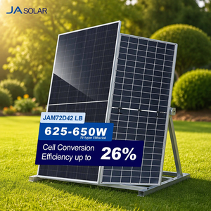Paneles Solares Bifaciales <span class=keywords><strong>JASOLAR</strong></span> de Silicio Monocristalino Tipo N HJT PERC, Celdas de 182 mm x 182 mm, 600-725 W, 26% de Eficiencia, TUV - Product Image 4