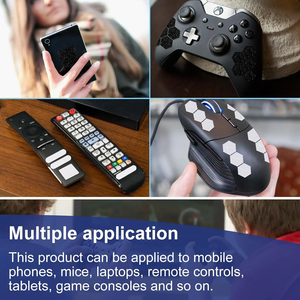 Autocollant de protection antidérapant et absorbant la transpiration à texture hexagonale pour PlayStation 5, PS5, Xbox Series X/S, Nintendo Switch 2, Xbox One - Product Image 3