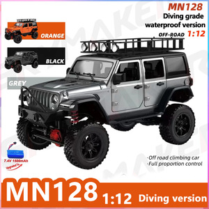 Neues 1/12 Maßstab RC MN128 Offroad 4WD Rock Crawler Auto Wasserdichtes Elektrisches Hobby-Modell für Jungen Erwachsene Ferngesteuertes Spielzeug Geschenk - Product Image 4