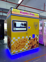 Distributeur automatique de frites, distributeur de frites à monnayeur, distributeur de frites à prix compétitif, distributeur de frites pour snacks