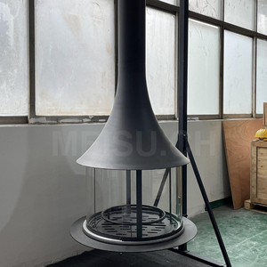 <span class=keywords><strong>Chimenea</strong></span> Flotante de <span class=keywords><strong>Bioetanol</strong></span> Premium MEISU.CH Negra, <span class=keywords><strong>Chimenea</strong></span> Suspendida de Leña para Montaje en <span class=keywords><strong>Techo</strong></span> - Product Image 5