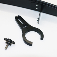 Batang kandang rol cermin untuk spion, 1.75 inci 2 "sudut lebar 15" UTV untuk suku cadang UTV Off-Road & Aksesori