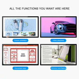 Schermo Pubblicitario LCD Multi-formato da Parete con Touch IR, Sistema Operativo Android/Windows, Gestione Remota CMS per Interni Digitali - Product Image 3