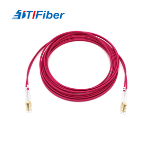 MPO LC FC ST SC Cable de conexión de fibra óptica Multimodo OM4 50/125μm Puente óptico dúplex - Product Image 3