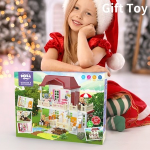 Koala Diary - <span class=keywords><strong>Maison</strong></span> de poupée en plastique en gros et jouets de meubles DIY pour enfants - Product Image 5