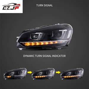 Proiettore doppio fascio fari con occhi demone nero per <span class=keywords><strong>Volkswagen</strong></span> <span class=keywords><strong>Golf</strong></span> 6Th Gen Mk6a6 Typ 5K <span class=keywords><strong>2008</strong></span> 2009 2010 2011 2012 13 14 - Product Image 4