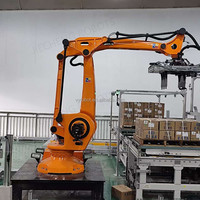 Robot de palettisation à 4 axes développé en interne, robot industriel automatique pour l'emballage et la manutention des matériaux
