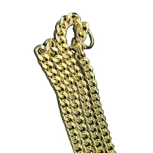 Moda 30/60cm bolsa cadena Metal reemplazo monedero cadena hombro bandolera bolso correa para bolso ASA cinturón bolsa Accesorios