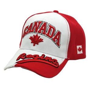 Gorra Deportiva con Bordado de la Bandera de Canadá, Logotipo Personalizado, 100% Algodón, Ajustable, para Correr, Entrenamientos, Actividades al Aire Libre, Béisbol - Product Image 1