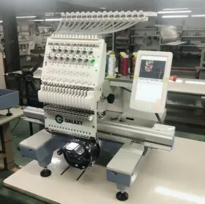 Компьютеризированная машина для вышивки футболок, текстильная техника с одной головкой, компьютерная вышивальная машина для продажи 1201 1501