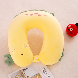 Asiento <span class=keywords><strong>de</strong></span> descanso <span class=keywords><strong>de</strong></span> espuma viscoelástica 2 en 1 para niños, almohada suave para la <span class=keywords><strong>cabeza</strong></span> con estampado <span class=keywords><strong>de</strong></span> leopardo, Oem, para la Oficina - Product Image 2