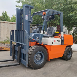 Carretilla elevadora diésel todo terreno para manejo de contenedores 5-10Ton personalizada - Product Image 5